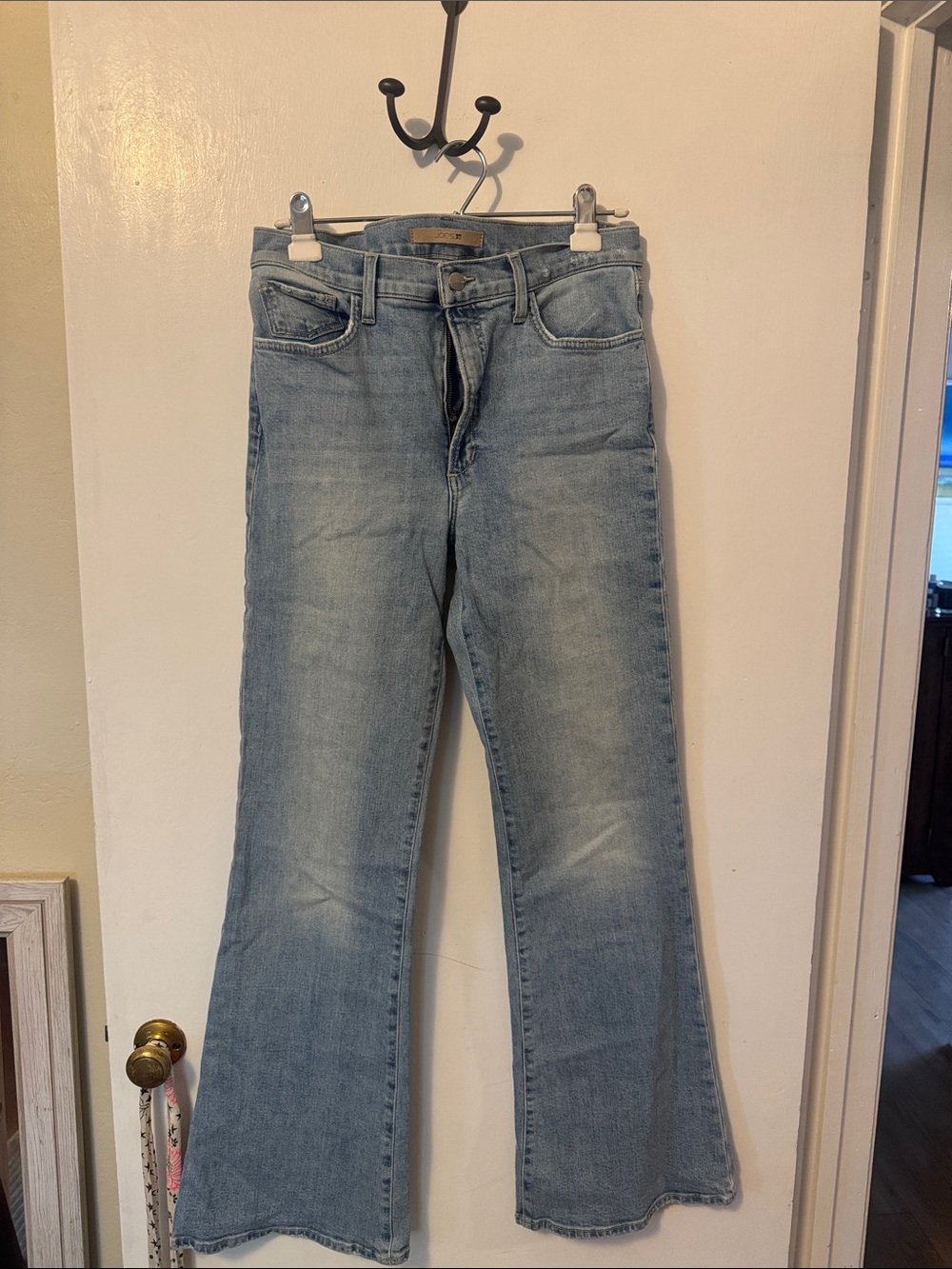 Joe's Jeans Light Blue High-Rise Flare Jeans